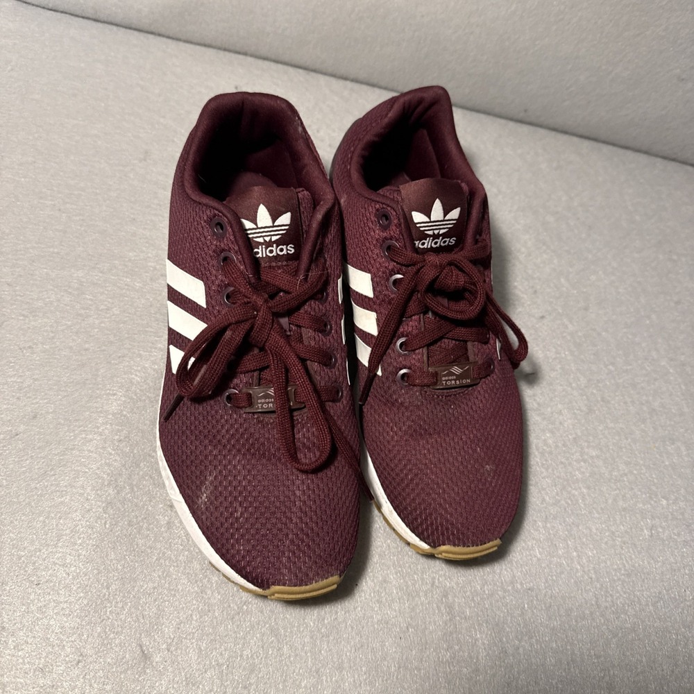 Adidas PCI 789002 Pro Model Burgundy Lowtop Sneakers Size 6.5 - Picture 2 of 7